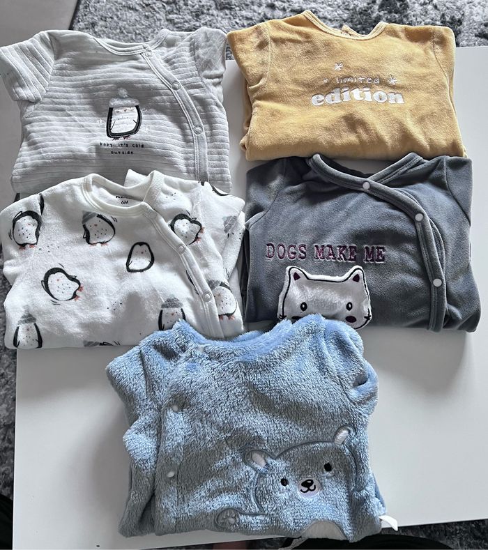 Lot de pyjama 6 mois