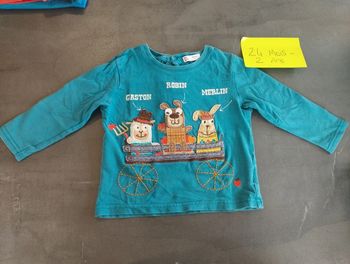 Maillot manches longues DPAM 2 ans