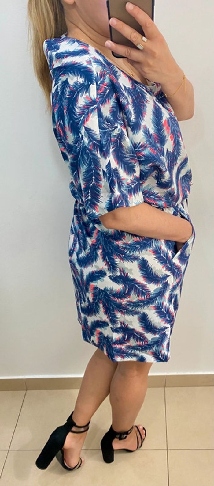 Robe Zapa imprimée légère Taille 40 - photo numéro 4