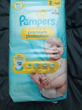 Couches taille 2 Pampers
