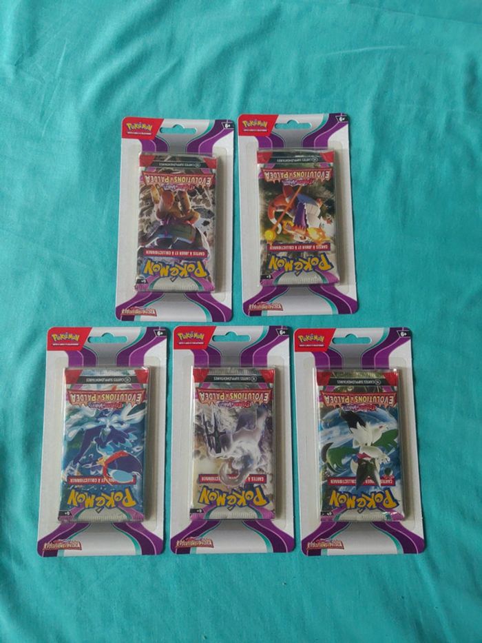Artset pokémon évolution à paldea EV02 beuger