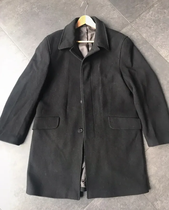 Manteau noir homme taille M