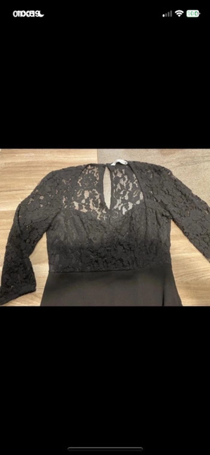 Magnifique robe crayon style pin up décolleté cœur Zara taille L - photo numéro 9