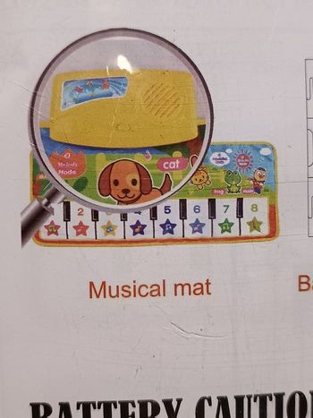 Tapis de jeu musical 