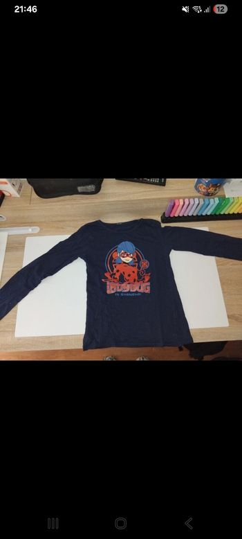 T shirt Manche longue Miraculous
