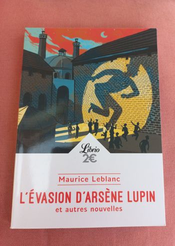 Livre l évasion d Arsène Lupin 
