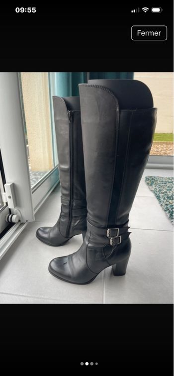 Bottes cuir