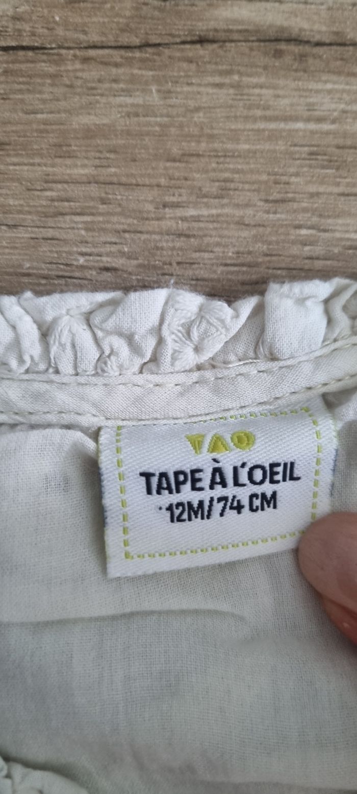 Blouse ML TAO 12 mois - photo numéro 4