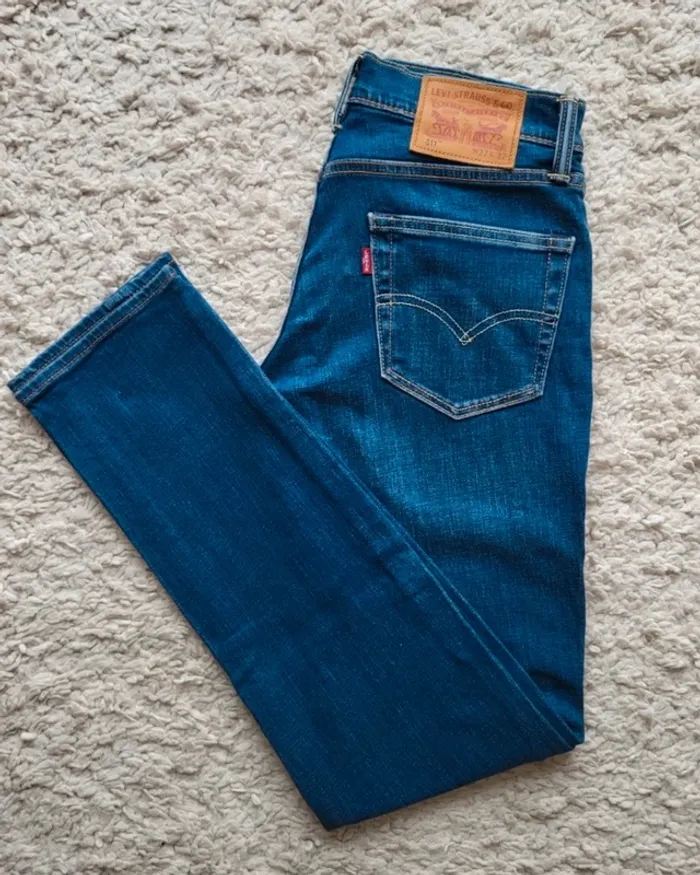 Jean Levi's 511 W27 L32 bleu - photo numéro 2