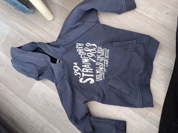 Sweat bleu gris