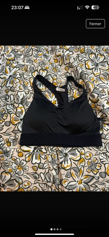 Brassière noire
