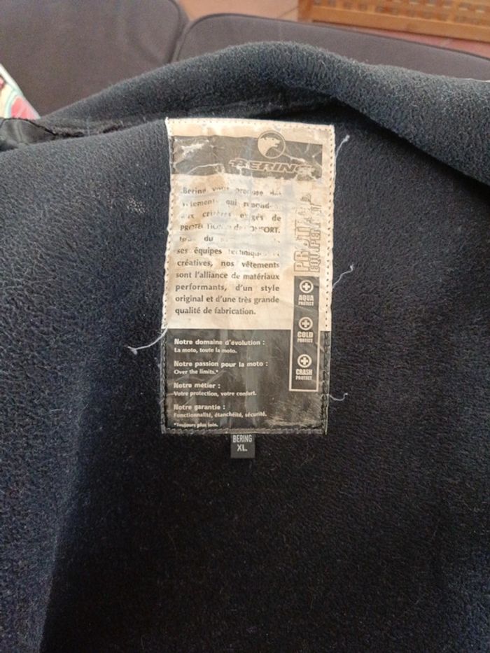 Veste de moto Bering taille XL - photo numéro 6