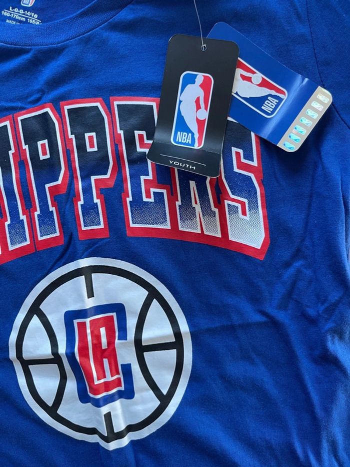 T-shirt bleu Clippers - photo numéro 6