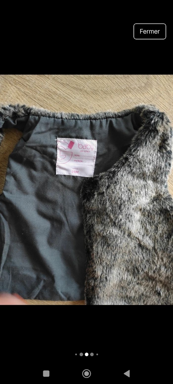 Gilet sans manches neuf tout doux - photo numéro 3