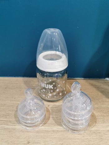 Biberon en verre NUK 120 ml