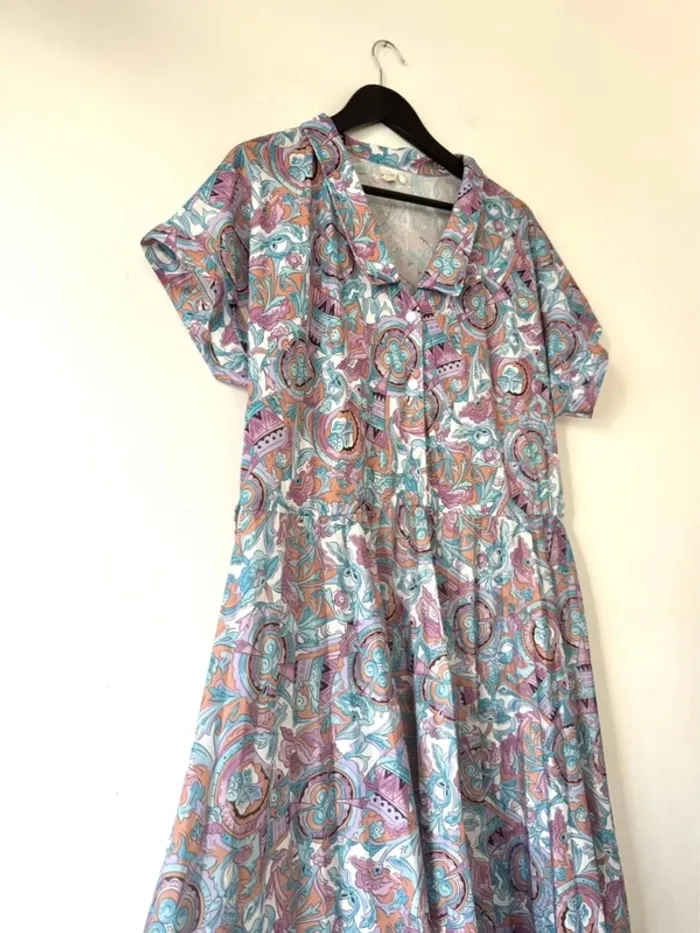 Robe motif original Vintage Authentique Taille XL/XXL - photo numéro 3