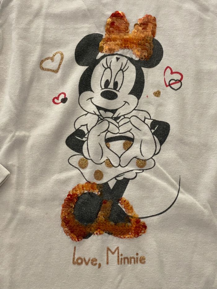 Tee-shirts Minnie sequins - photo numéro 2
