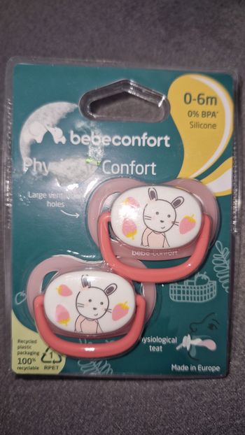 2 tétine bébé fille 