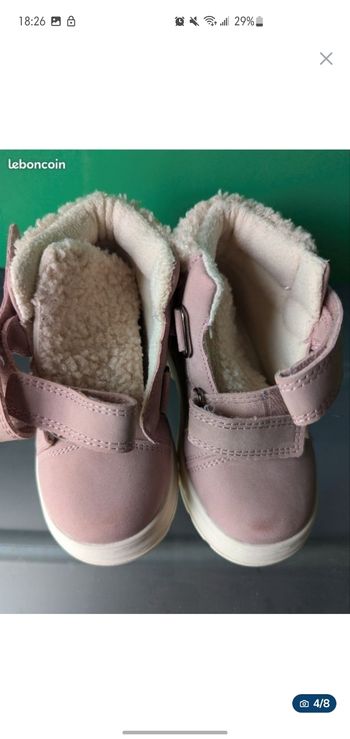 Chaussures fourrées T24