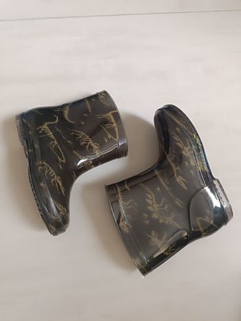 Bottes de pluie dinosaure
