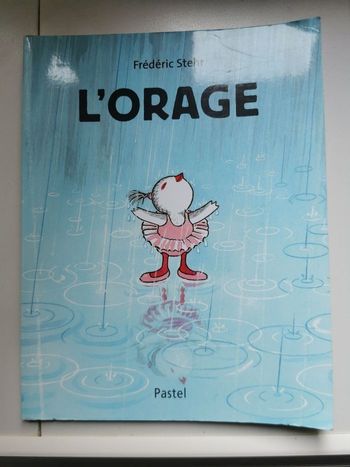 Livre l'orage de frederic stehr moyenne section maternelle