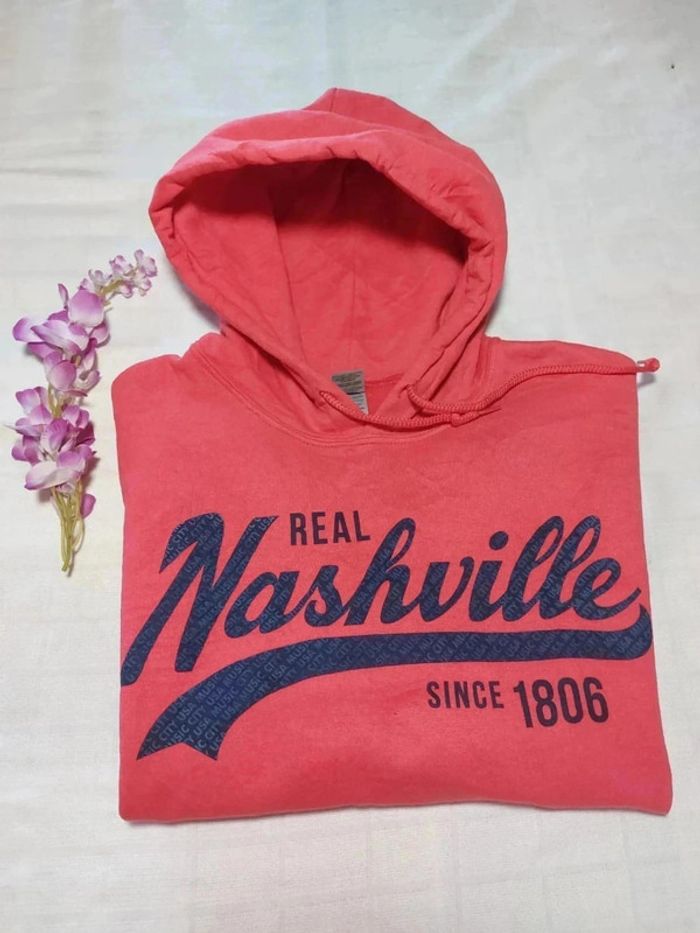 Sweat à capuche mixte Nashville Taille S - photo numéro 12