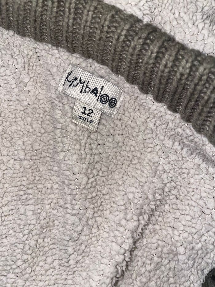 Veste/manteau en laine intérieur polaire 12mois - photo numéro 4