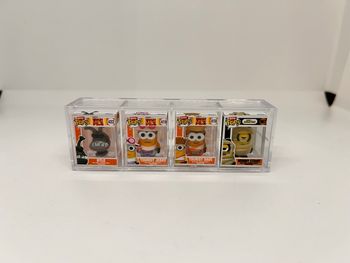 Lot de 4 bitty pop Les minions