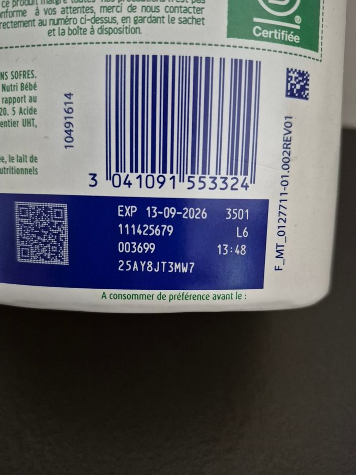 Lait en poudre Blédilait Croissance 3 - photo numéro 3