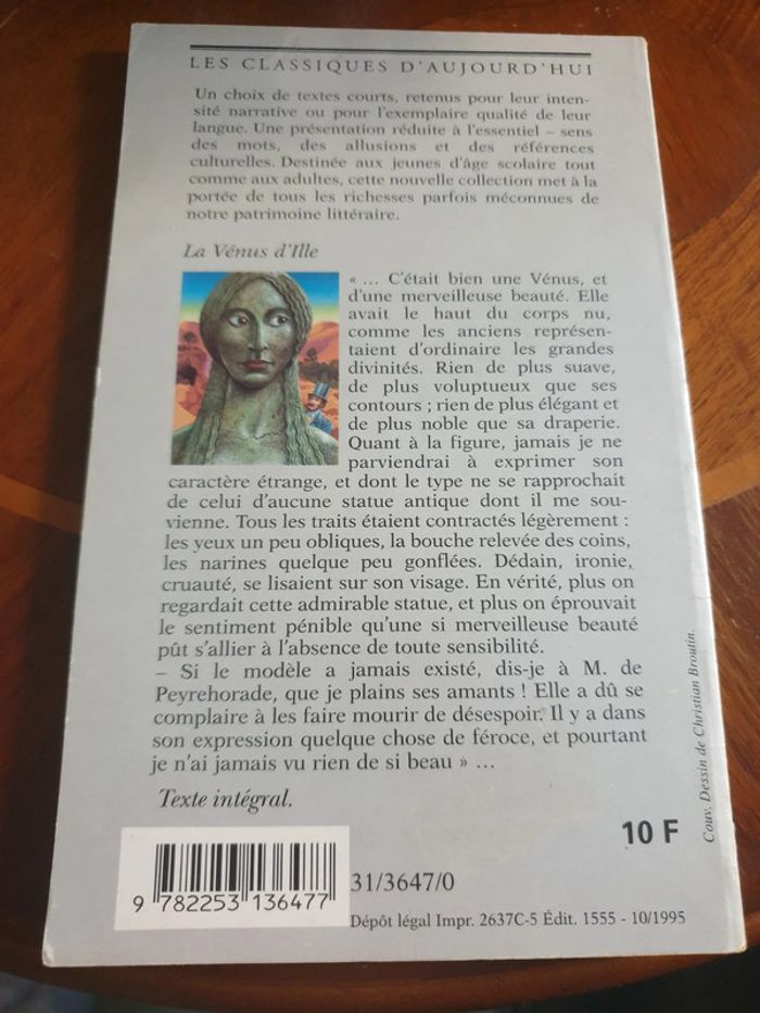 Livre La Vénus d'Ille - photo numéro 2