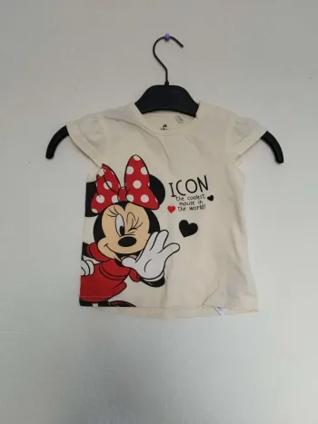 t-shirt pour bébé fille 18 mois Disney Minnie