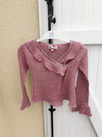 Petit gilet filles taille 4 ans