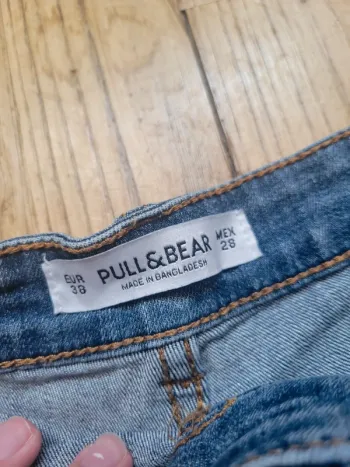 Short en jean simple pull&bear