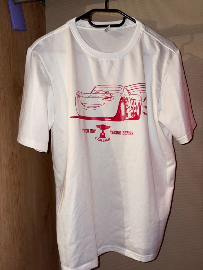 T Shirt Cars Flash McQueen - photo numéro 3