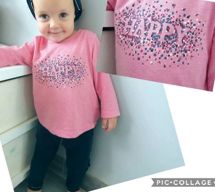18 mois bébé fille ensemble teeshirt et pantalon