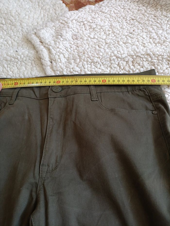 Pantalon kaki slim taille haute – KY Création – T3/42 - photo numéro 5