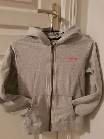 Sweat zippé