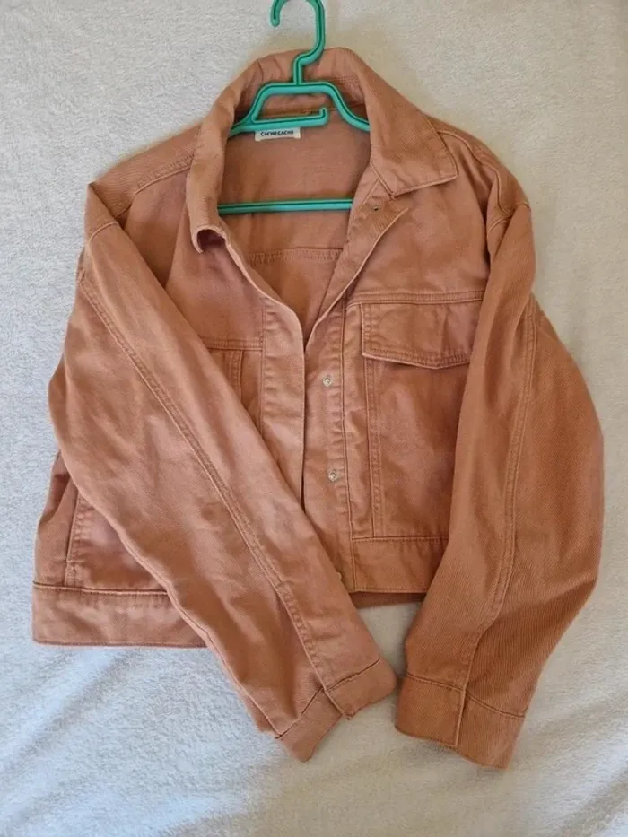 Veste en jean T38 - Cache Cache - photo numéro 7