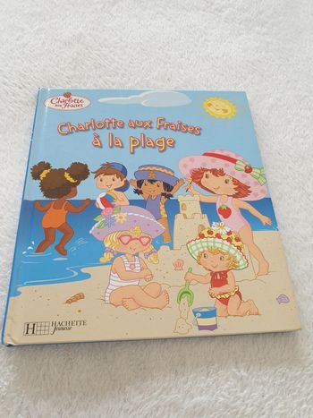 Livre Charlotte aux Fraises à la plage