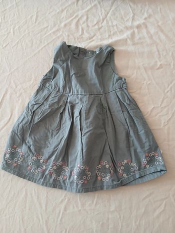 Robe manches courtes 6 mois