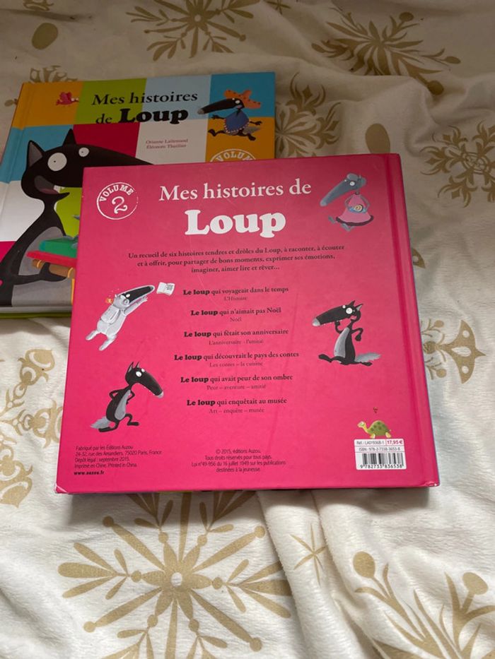 2 livres Mes histoires de Loup collection Auzou - photo numéro 12