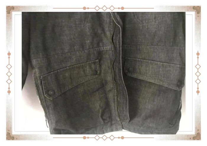 Manteau noir aspect jean taille M Lee Cooper - photo numéro 4