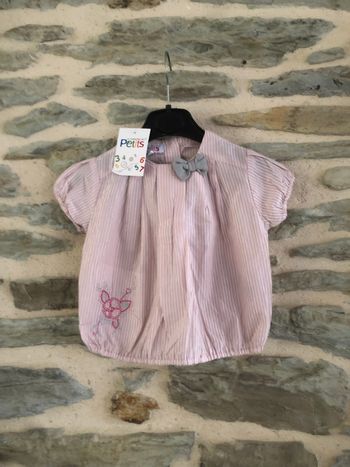 Blouse la compagnie des petits taille 18 mois neuf