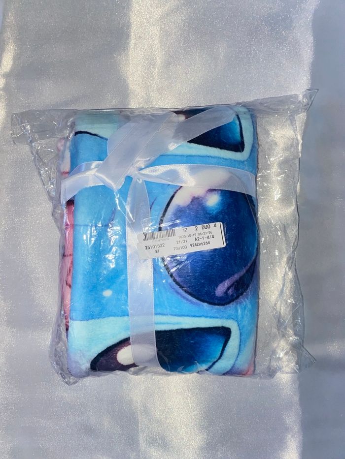 Couverture polaire stitch - photo numéro 7