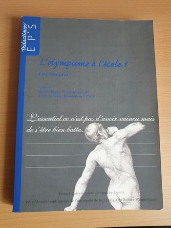 Livre L'Olympisme à l'école ?