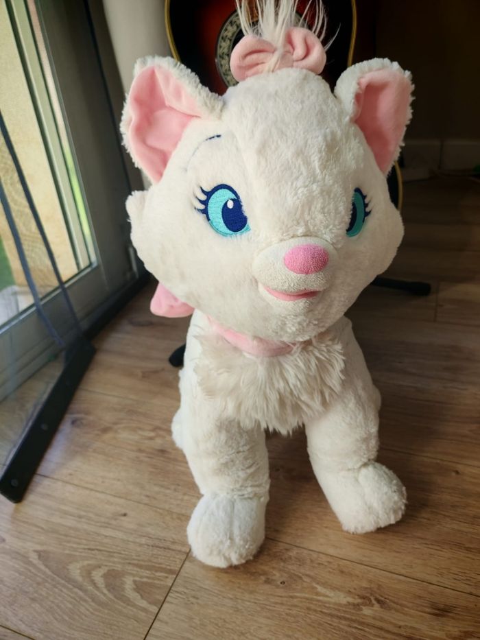 Grande peluche marie l aristochat disney store - photo numéro 8