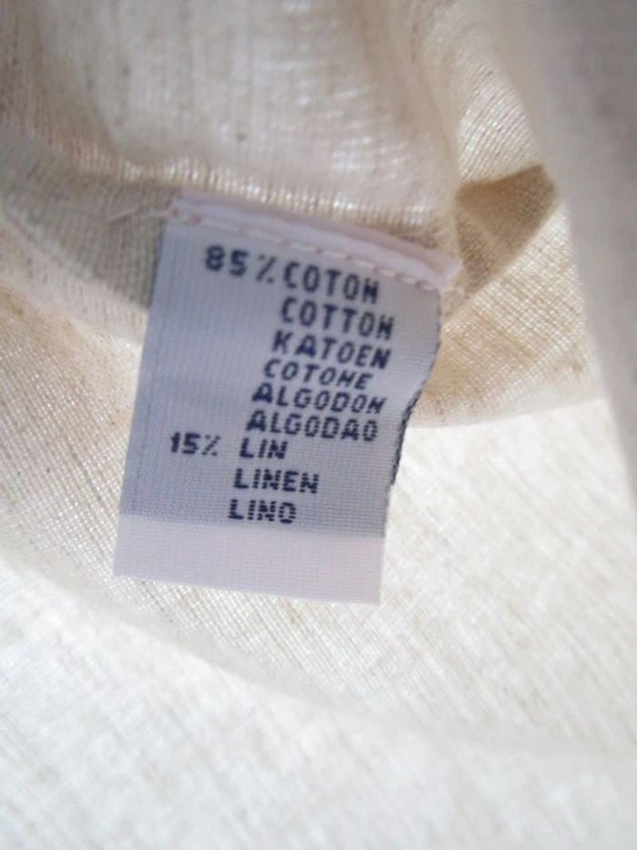 Chemise beige vintage pompe à eau 44 TBE - photo numéro 11