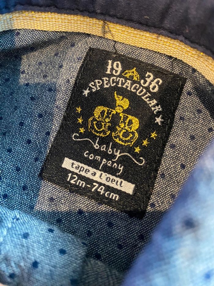 Chemise 12 mois - photo numéro 3