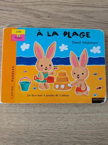 Livre 5 puzzles bébé