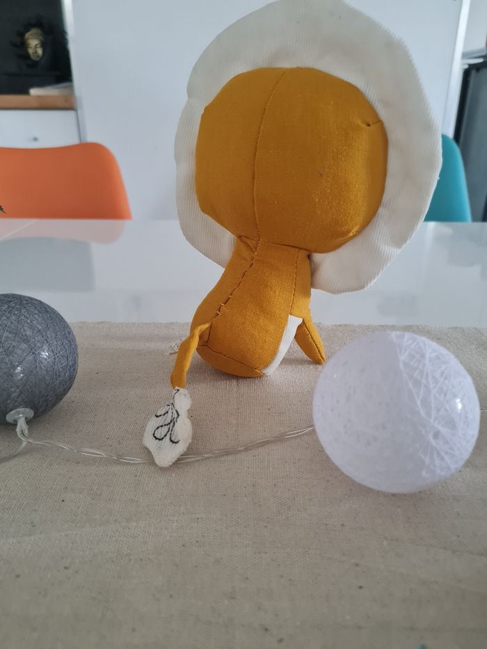 🦁 Peluche Lion Picca Loulou Neuf – Coton Bio – Cadeau Naissance – Look Rétro - photo numéro 2